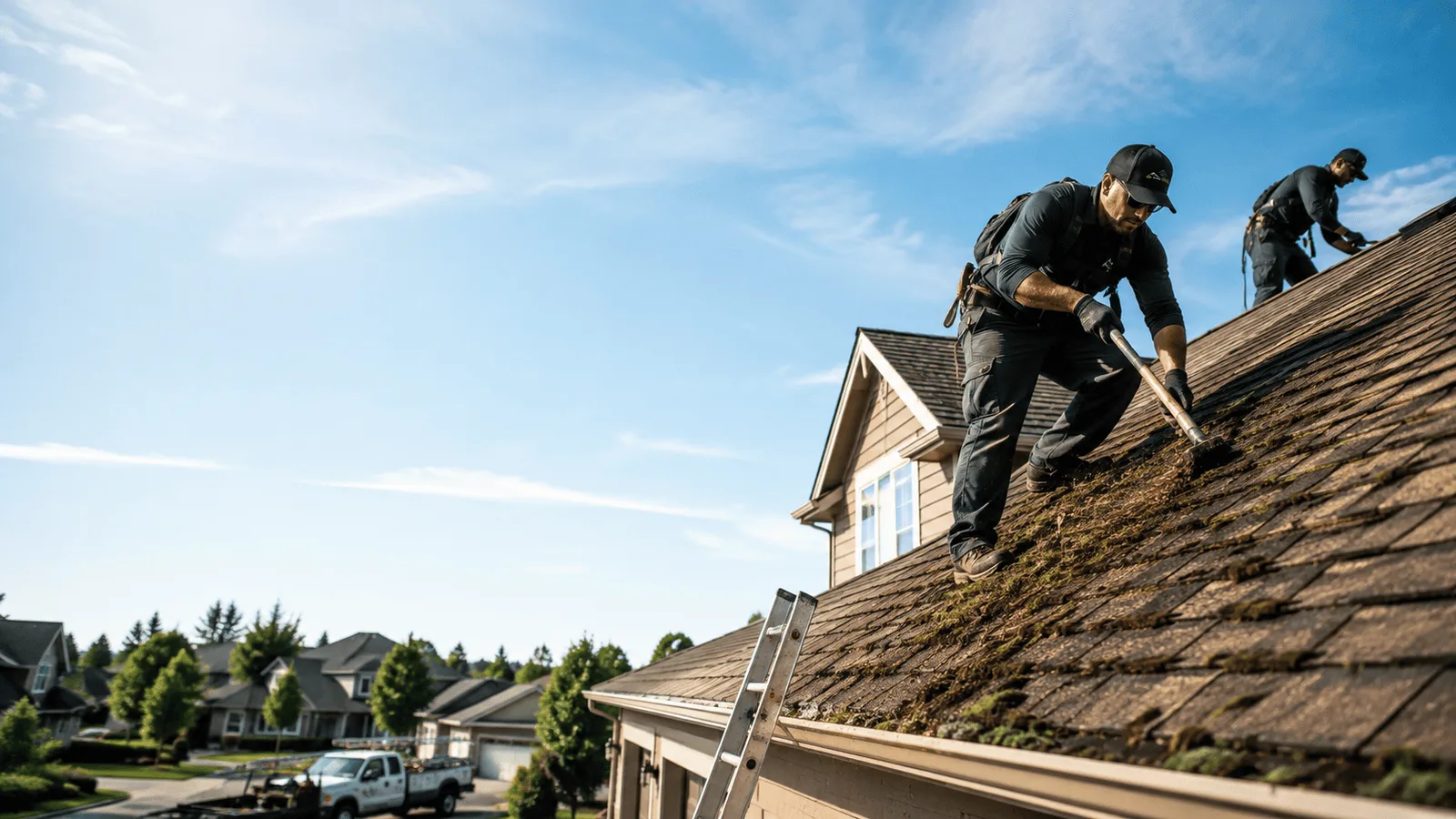Roof Moss Removal in Lorraine, KS near me